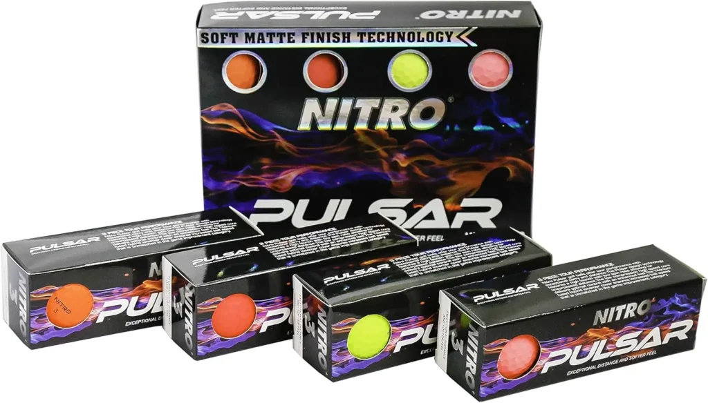 nitro pulsar golf balls