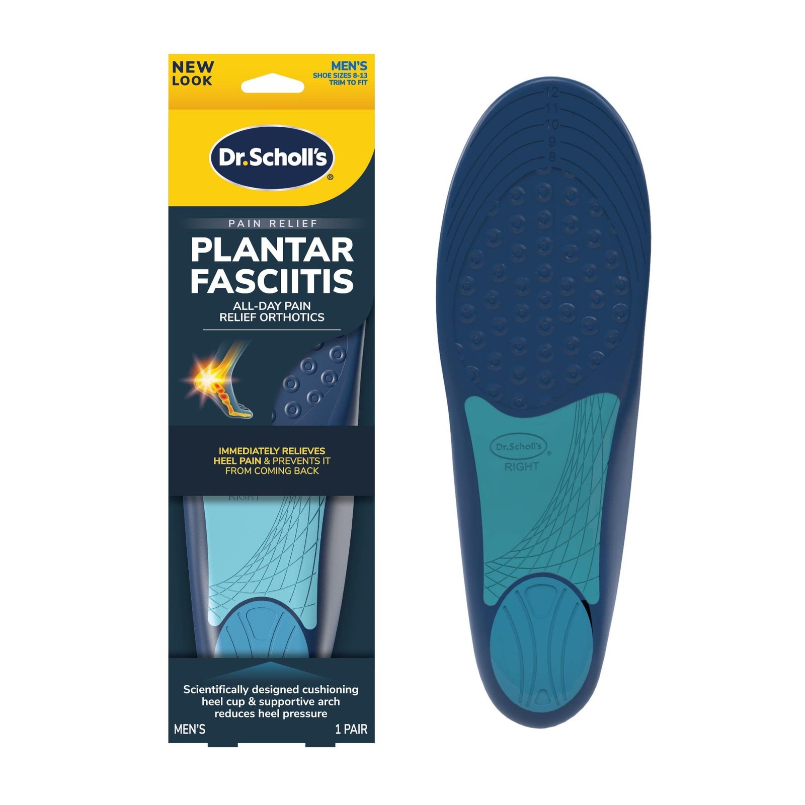 Dr. Scholl’s® Plantar Fasciitis Pain Relief Orthotic Insoles