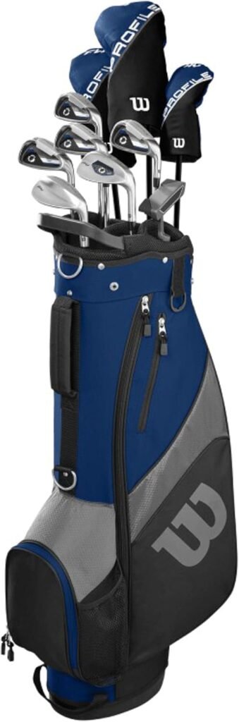 wilson men's profile golf set clubs for seniors