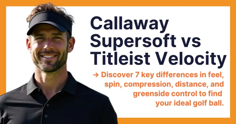 Callaway Supersoft vs Titleist Velocity