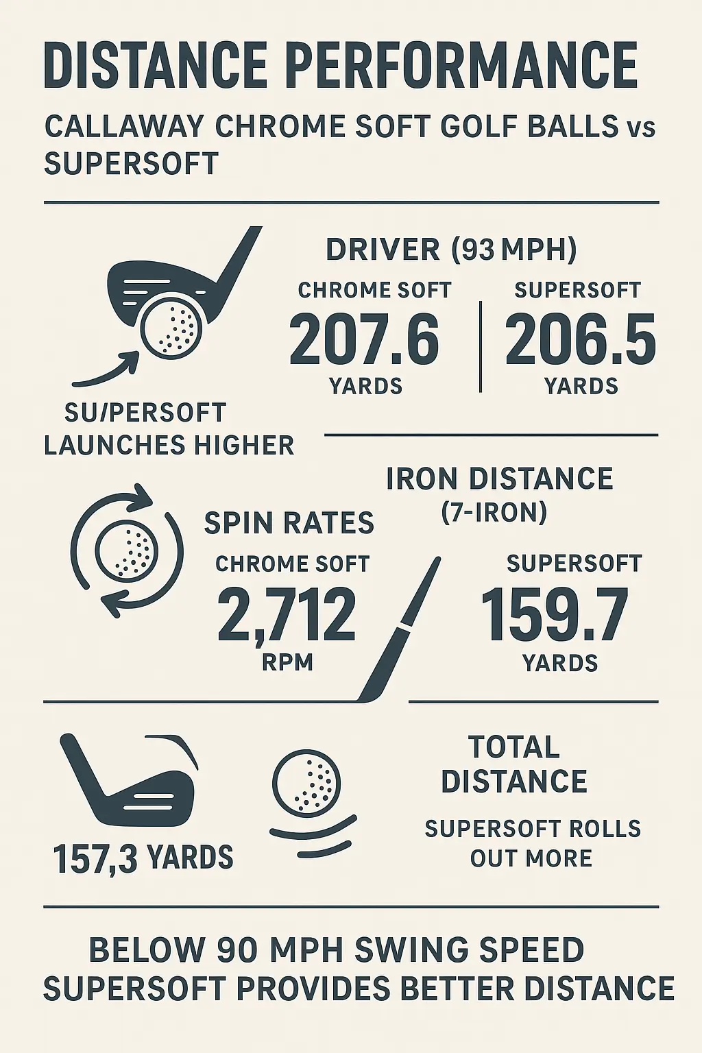 supersoft vs chrome soft comparison