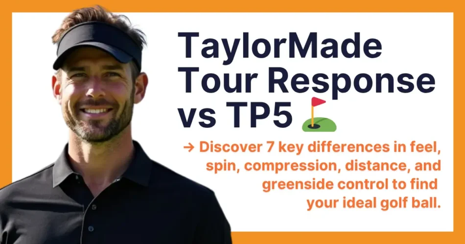 TaylorMade Tour Response vs TP5